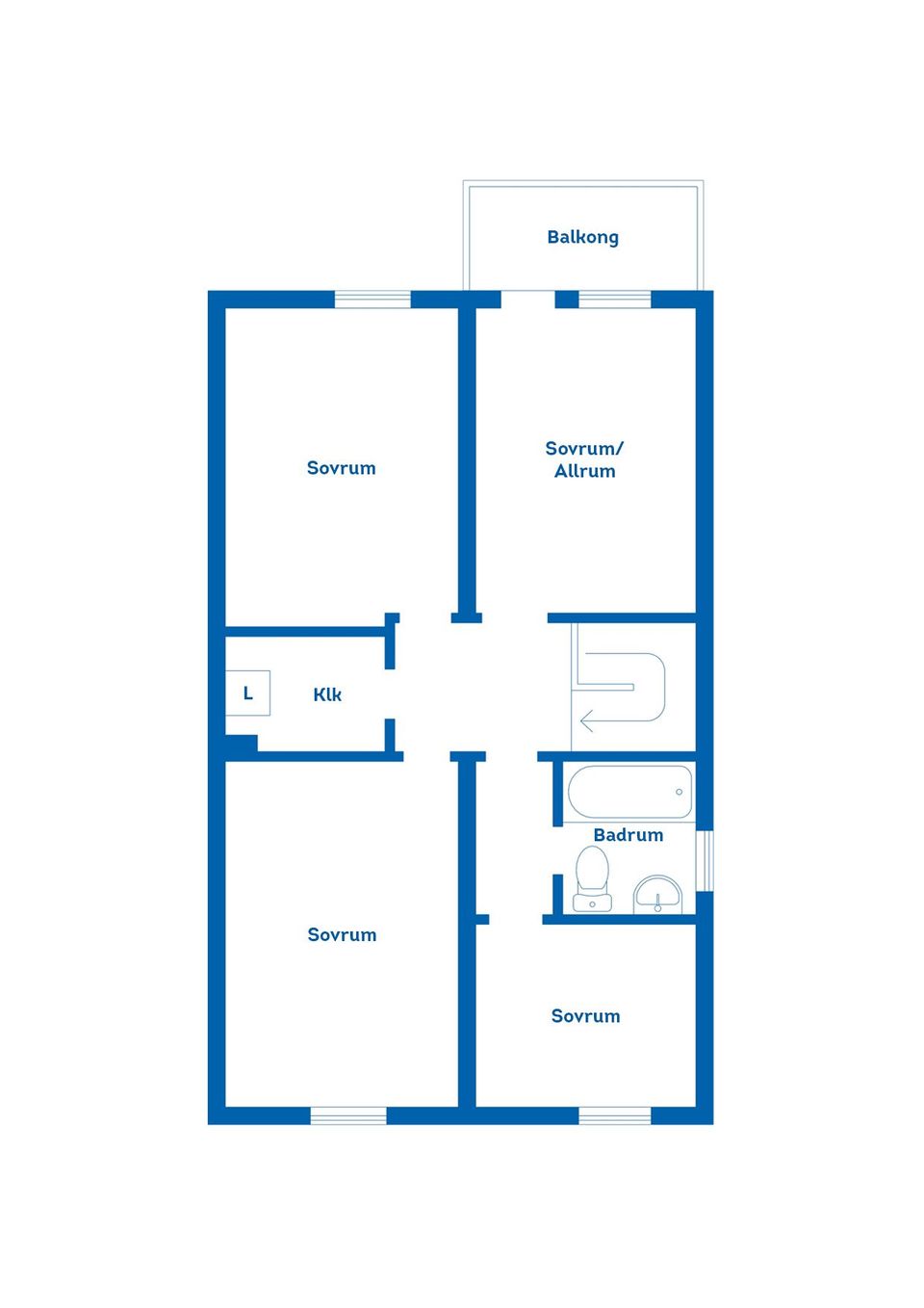 Bostadsrätt, Radhus, Mästermansgatan 17, Östervärn, Hässleholm