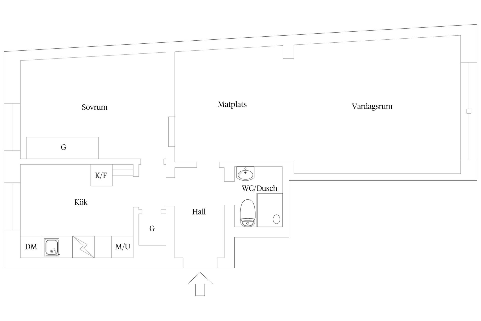 Bostadsrätt, Värmlandsgatan 8, Dalaplan, Malmö