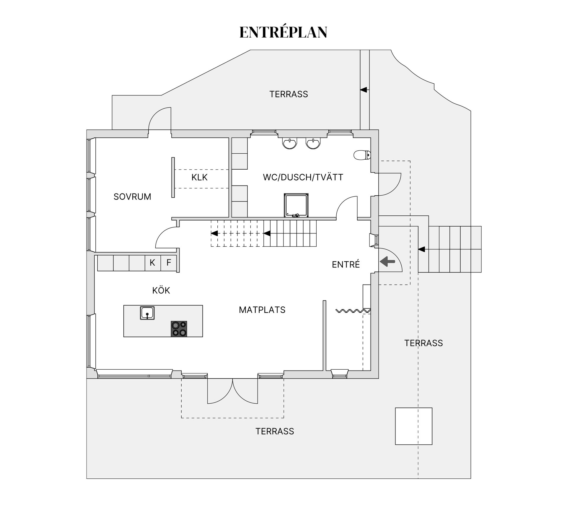 Villa, Strandvägen 121B, Tyresö strand, Tyresö