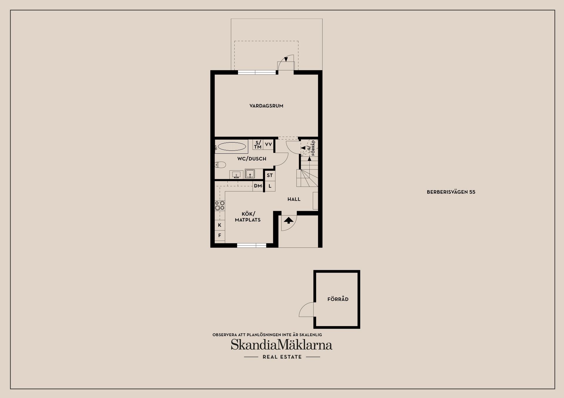 Radhus, Berberisvägen 55, Upplands-Bro - Rosenängen, Upplands-Bro