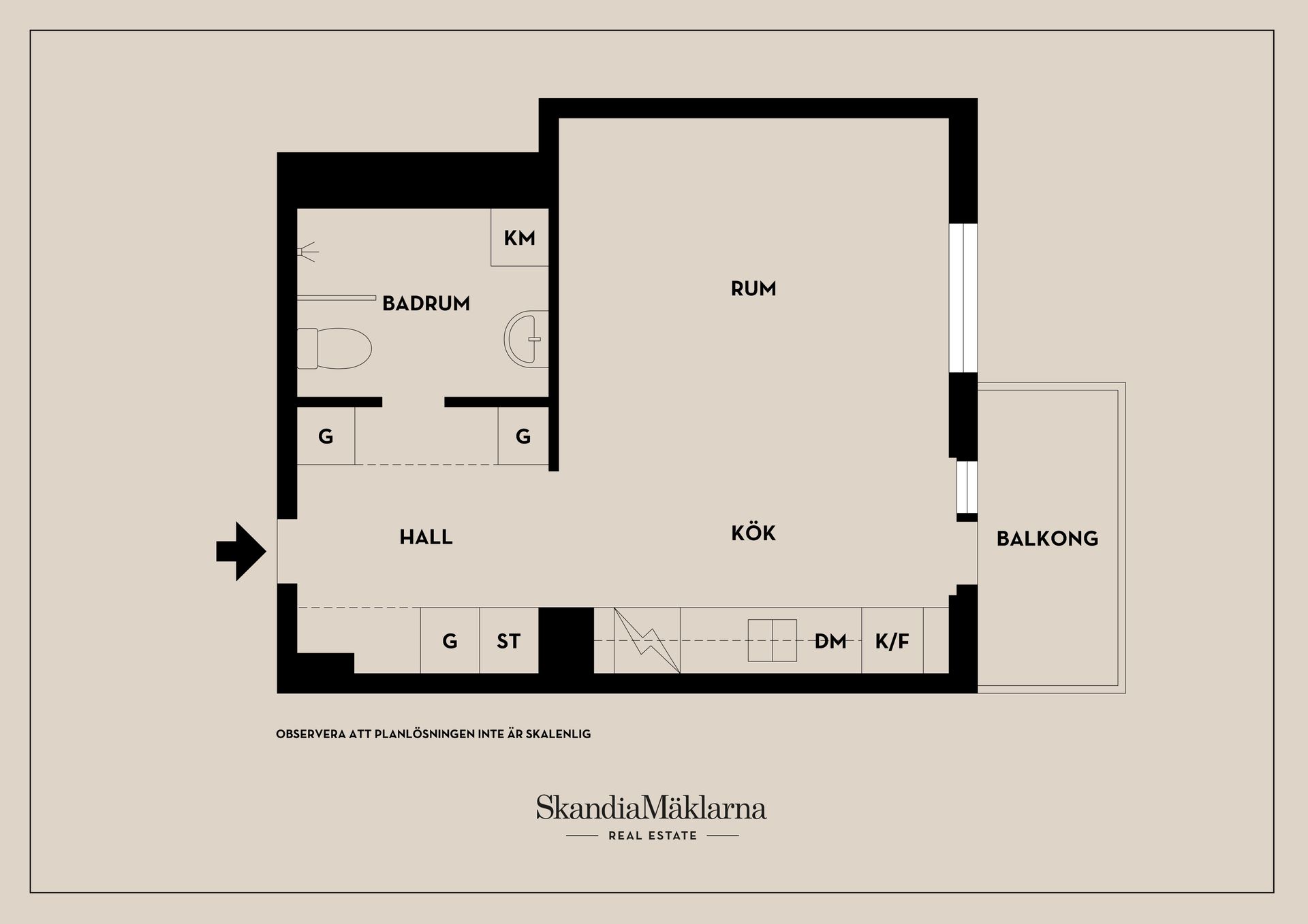 Bostadsrätt, Snörmakarvägen 35C, Åkeshov, Stockholm