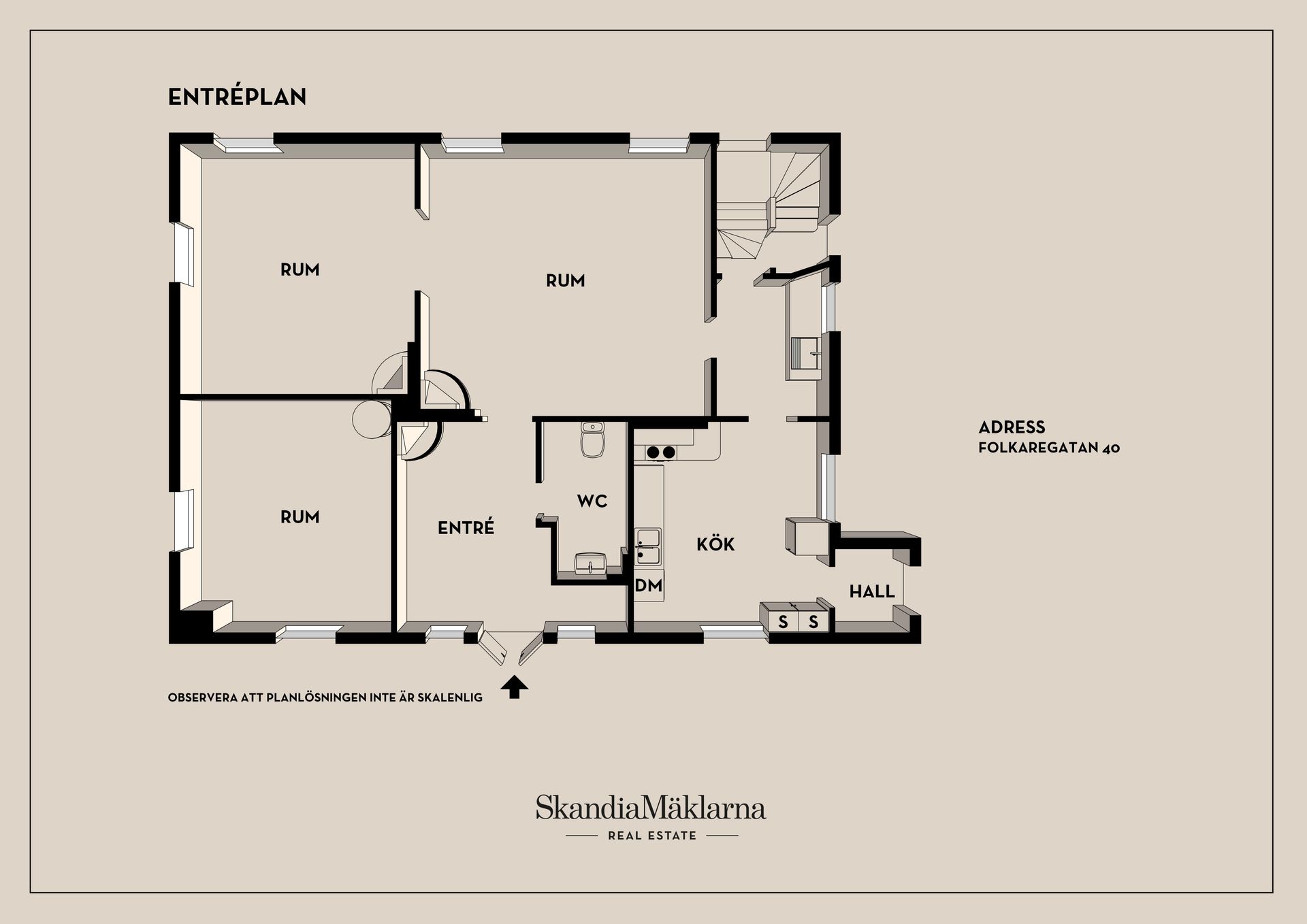 Villa, Folkaregatan 40, Avesta Krylbo, Avesta