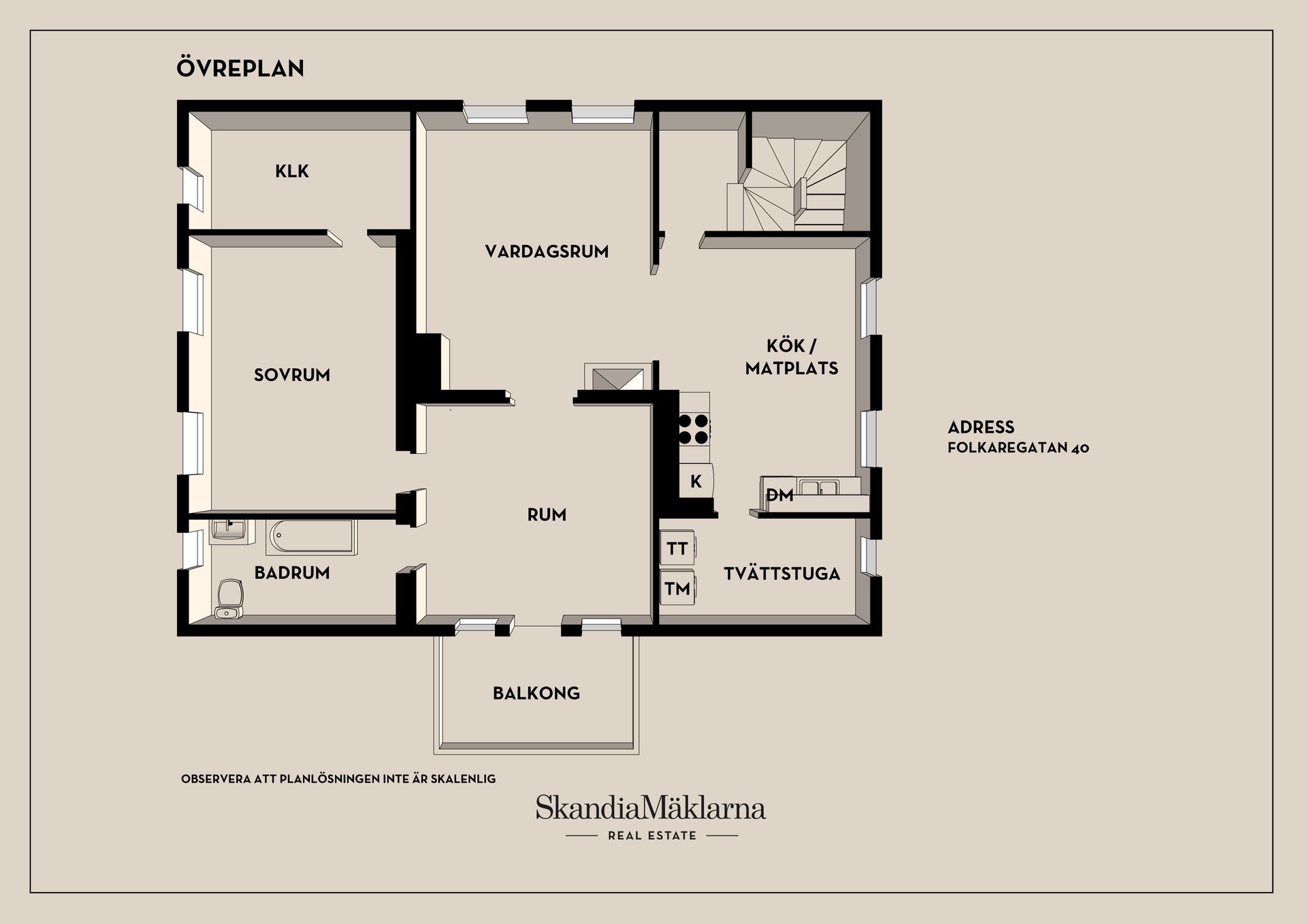 Villa, Folkaregatan 40, Avesta Krylbo, Avesta