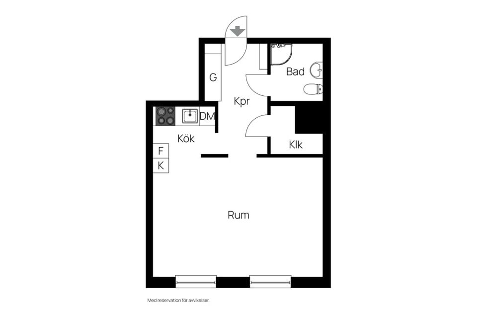 Bostadsrätt, Nygatan 45, Centralt Trelleborg, Trelleborg