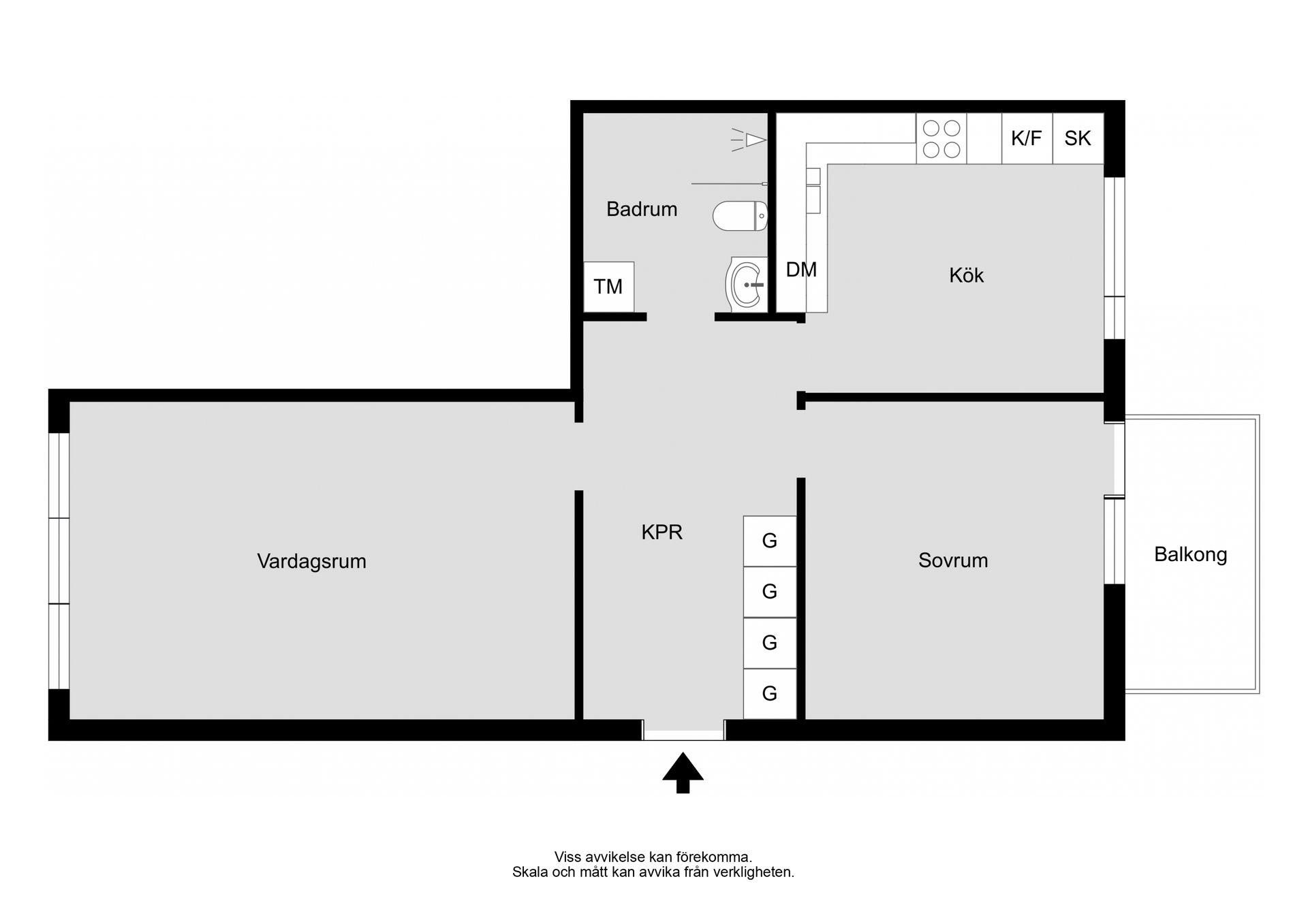 Bostadsrätt, Körvelgatan 49B, Årsta, Uppsala