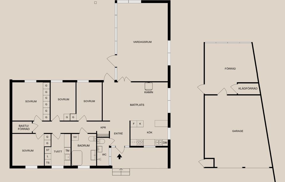 Villa, Frivaktsgatan 15, Lindö, Norrköping