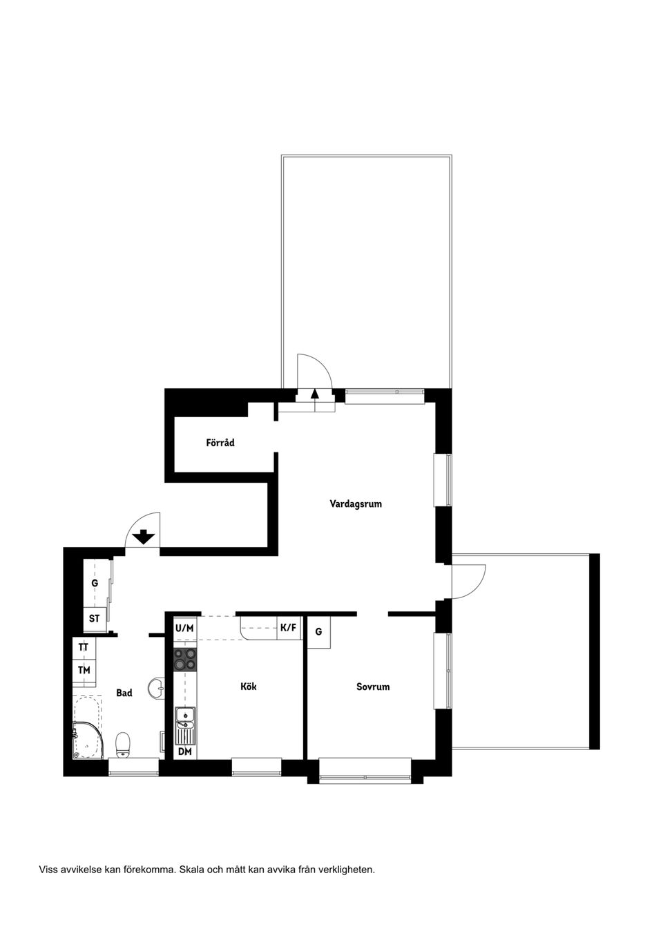 Bostadsrätt, Sjövallavägen 6, Vallen, Växjö