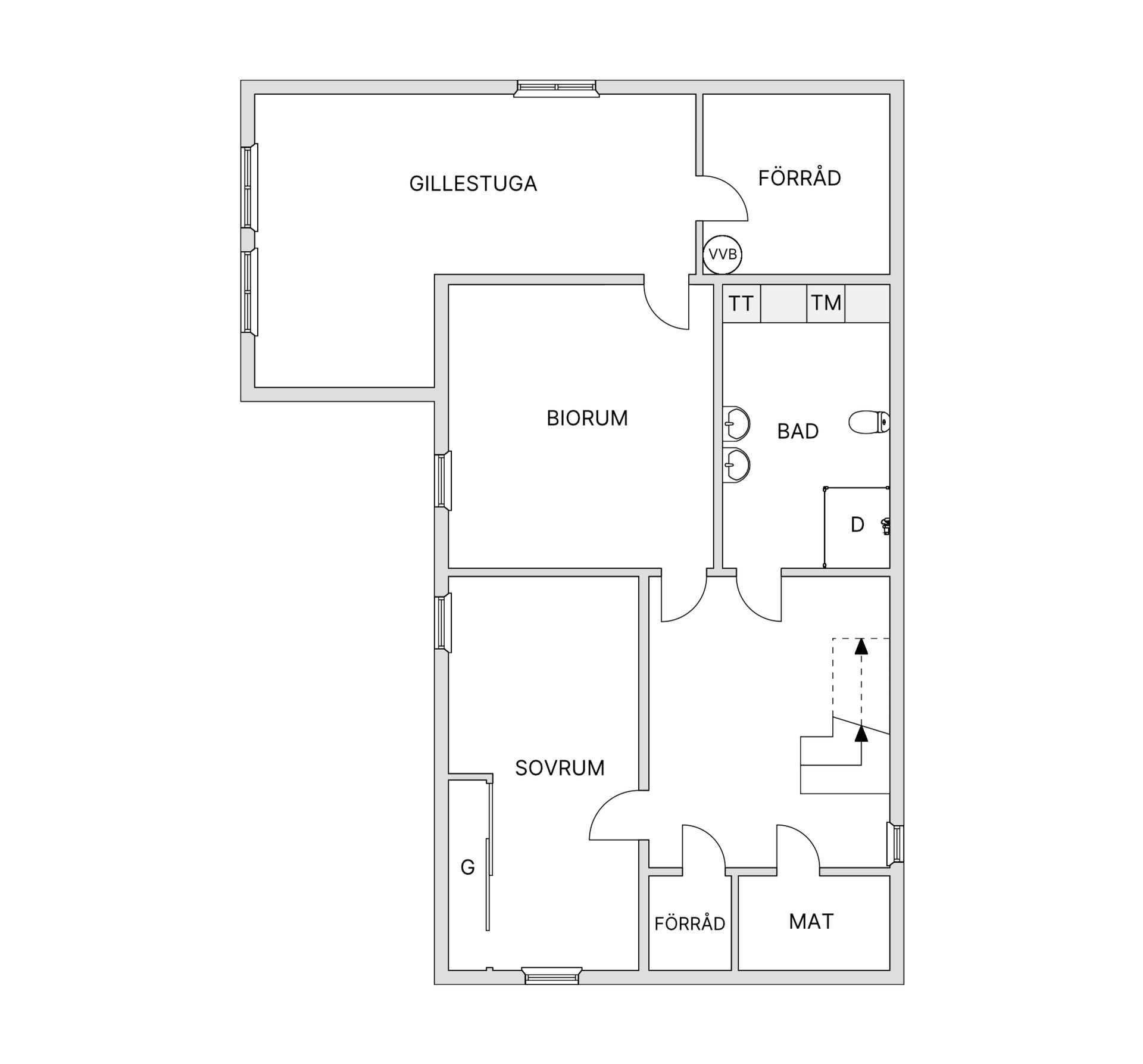 Villa, Gustavsvägen 13, Norrböle, Skellefteå