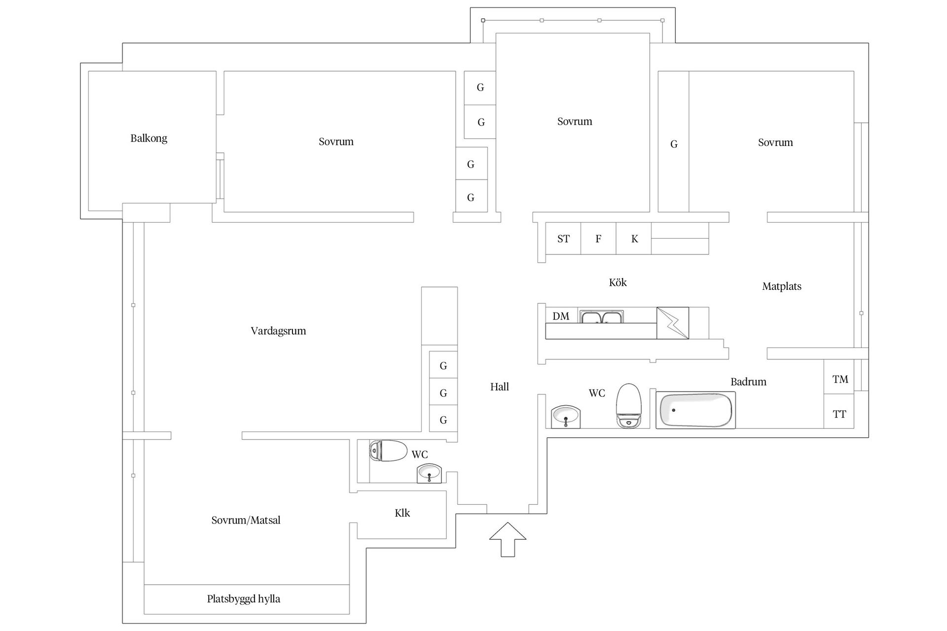 Bostadsrätt, Nordostpassagen 48, Linné, Göteborg