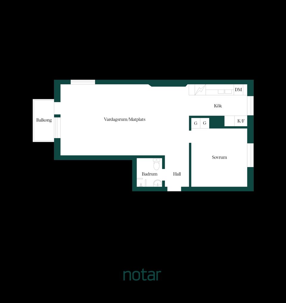 Bostadsrätt, Ringvägen 3A, Söder, Östersund