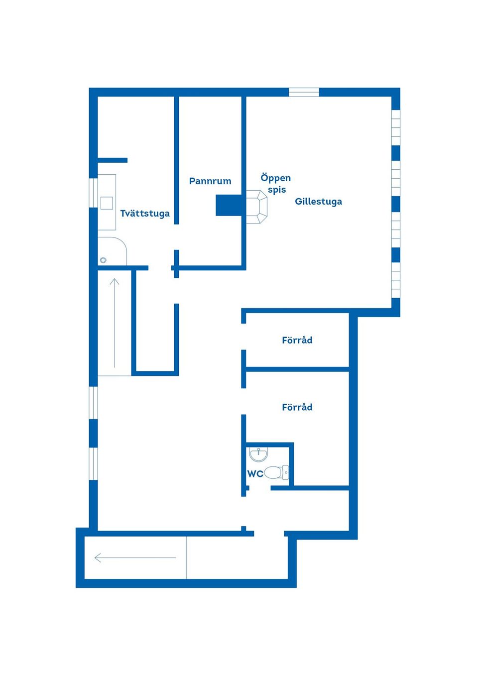 Villa, Möllegången 1, Östervärn, Hässleholm
