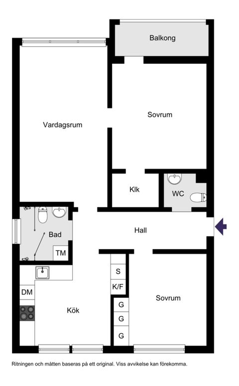 Bostadsrätt, Volontärsgatan 8B, Västra Berga, Helsingborg