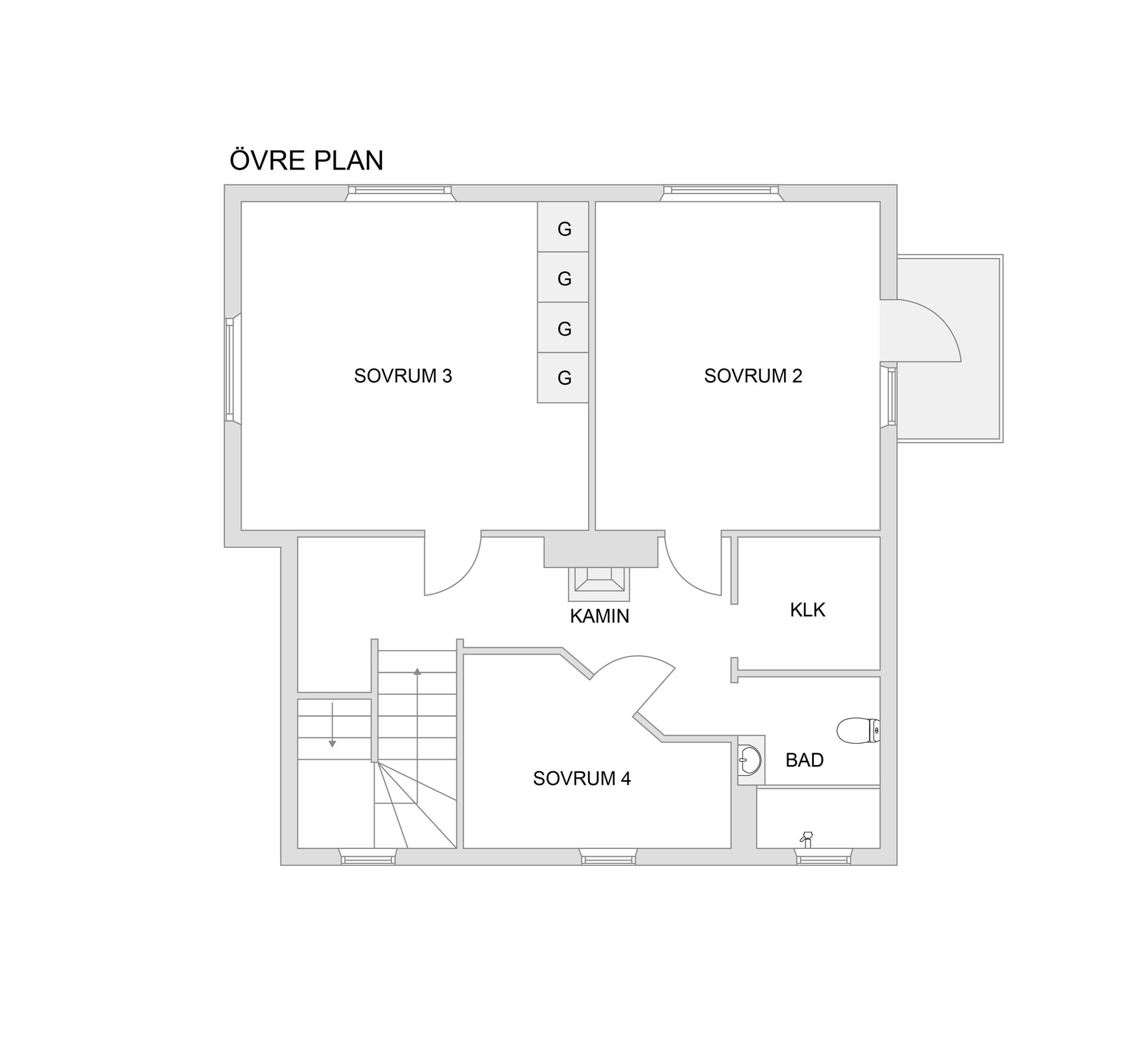 Villa, Långgatan 54, Centrala Kil, Kil