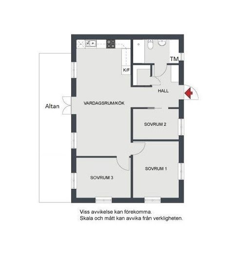 Bostadsrätt, Våreldsvägen 3A, Markplan, Sturefors, Linköping