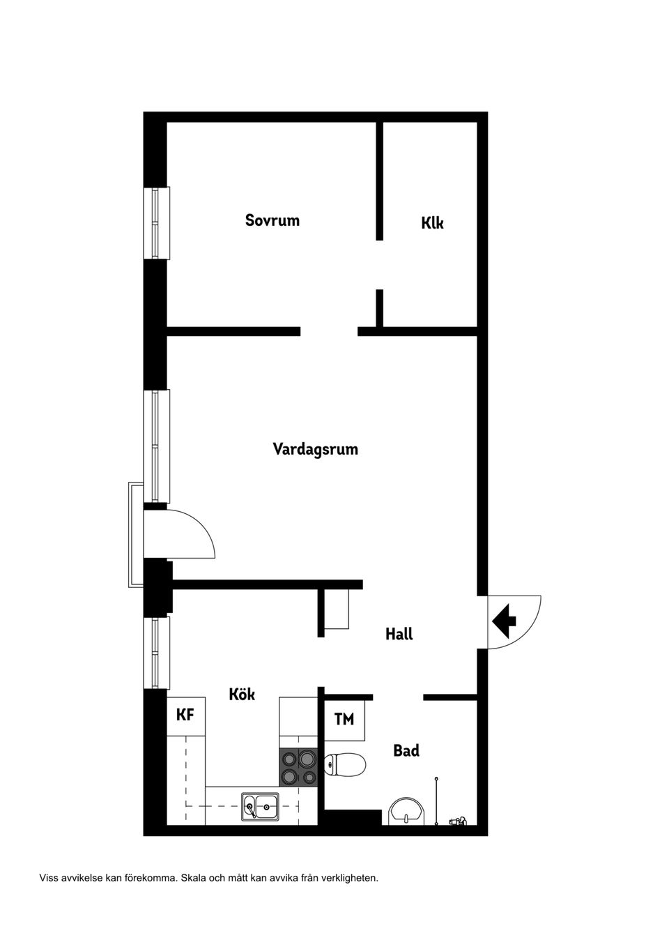 Bostadsrätt, Skomakargatan 16A, Centrum, Luleå