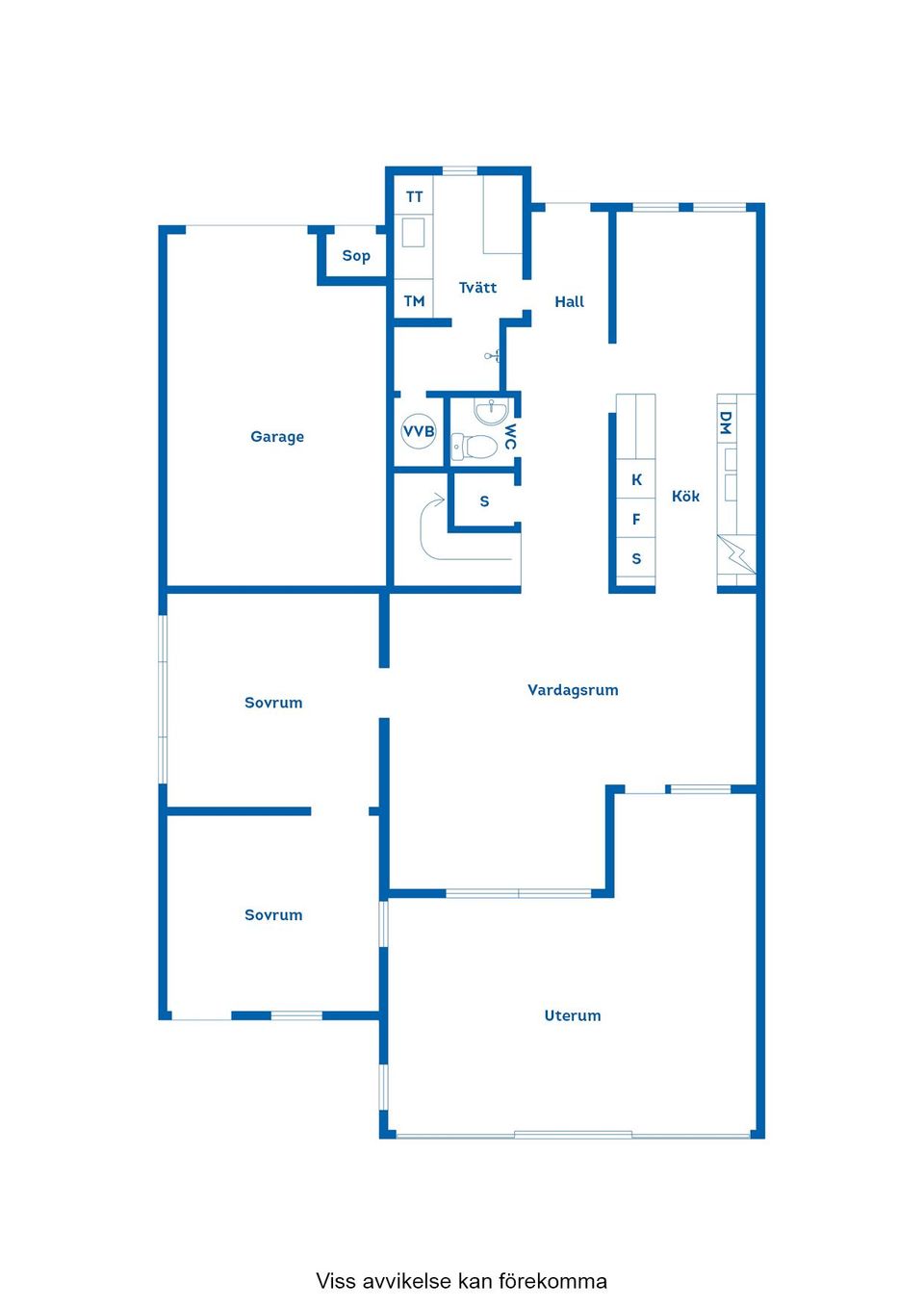 Villa, Radhus, Väktaregatan 36D, Västra Gärdet, Falkenberg
