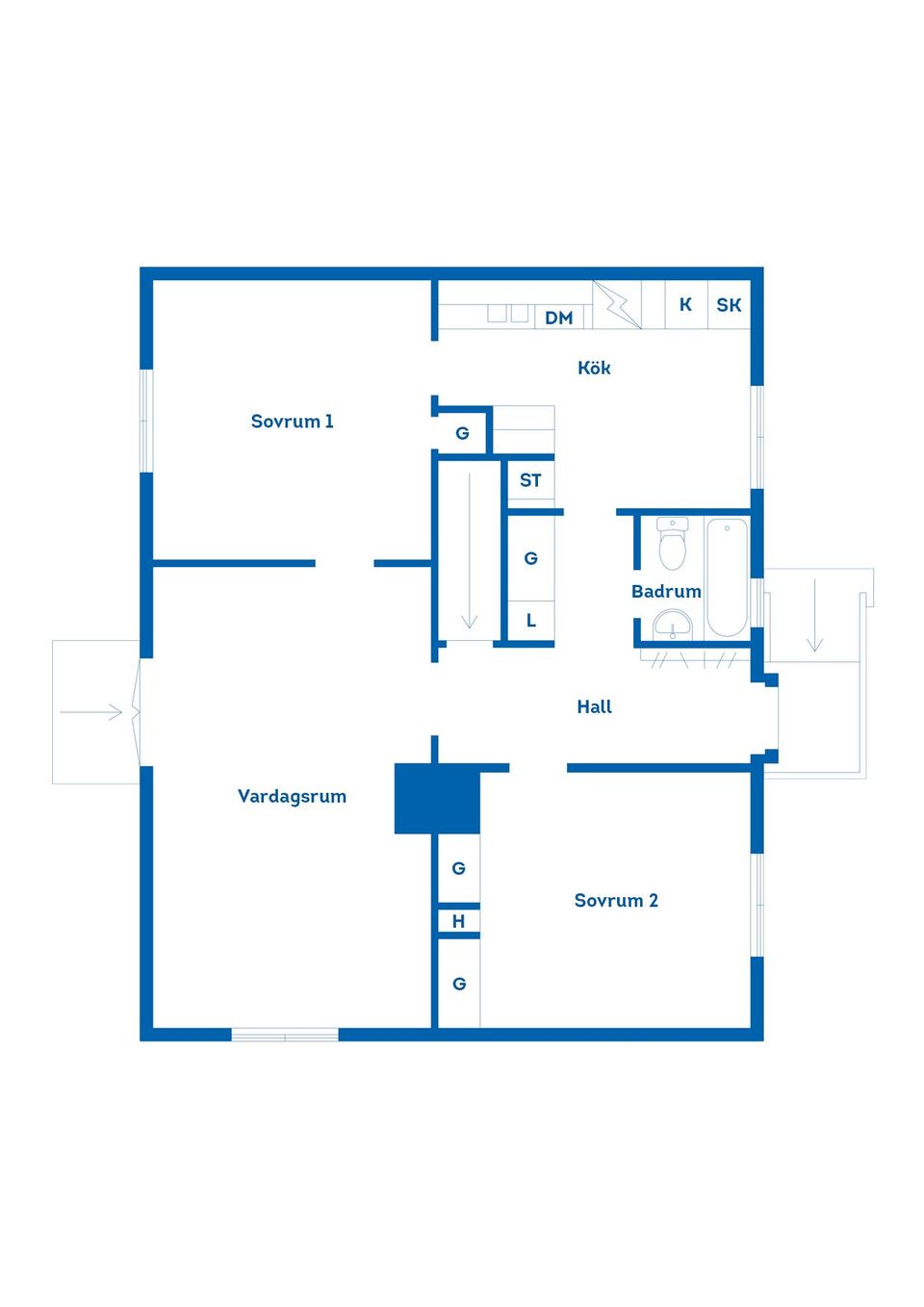 Villa, Björkvägen 9, Nävragöl, Karlskrona