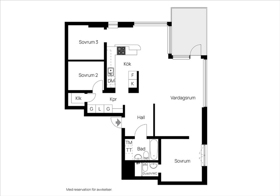 Bostadsrätt, Lugnets allé 57, Hammarby Sjöstad, Stockholm
