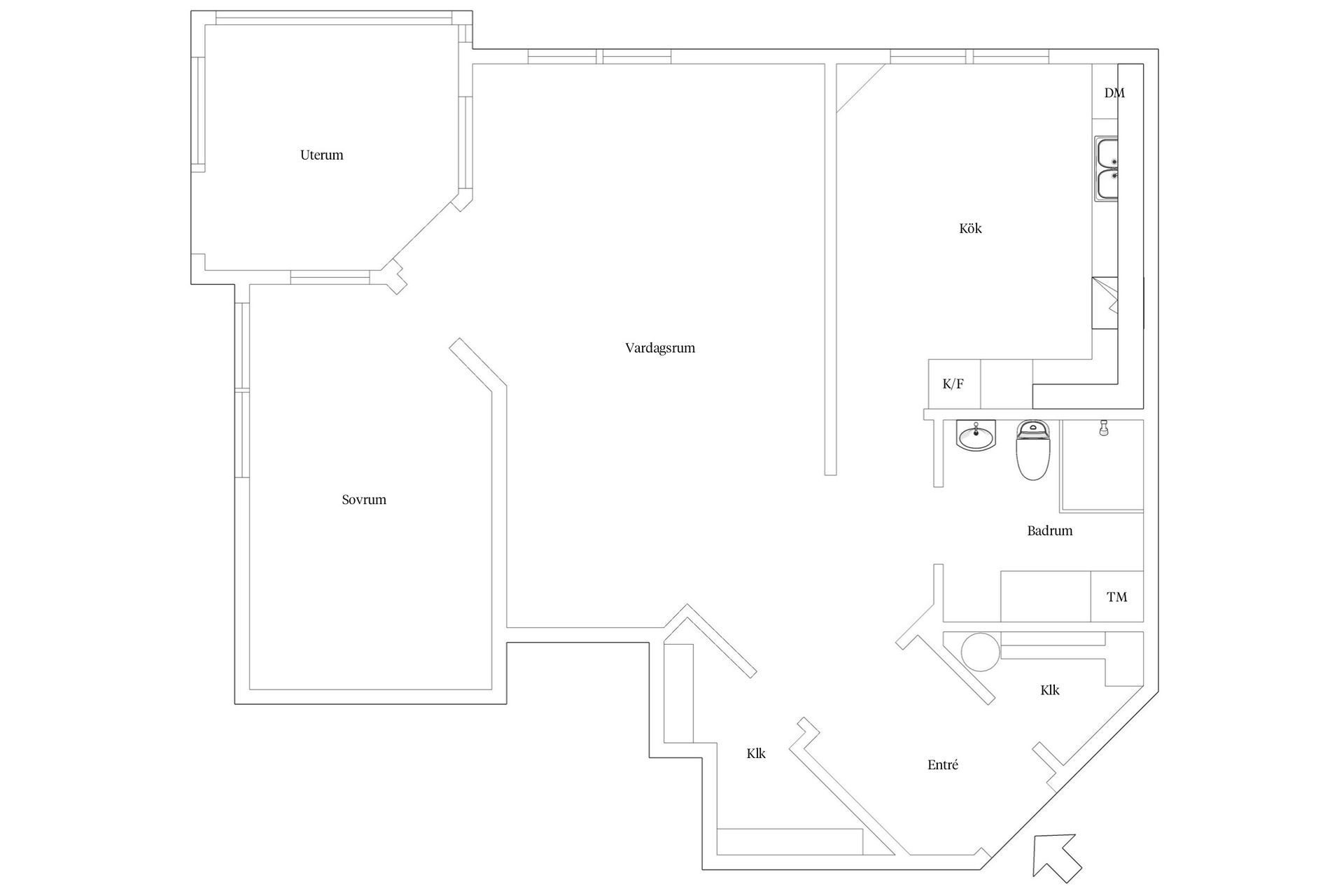 Bostadsrätt, Tallstigen 16, Falsterbo, Vellinge