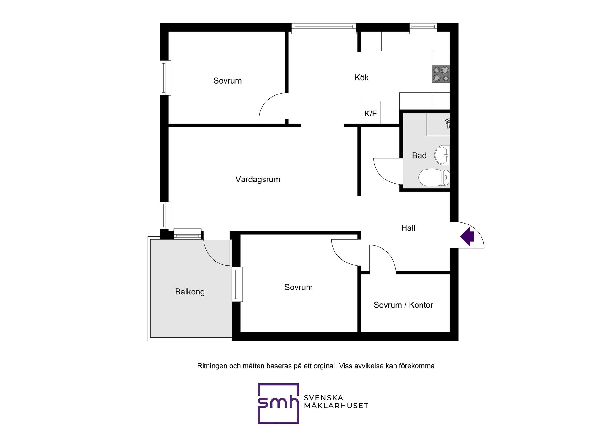 Bostadsrätt, Kristallstigen 4, Kungsängen/Lillsjön, Upplands-Bro