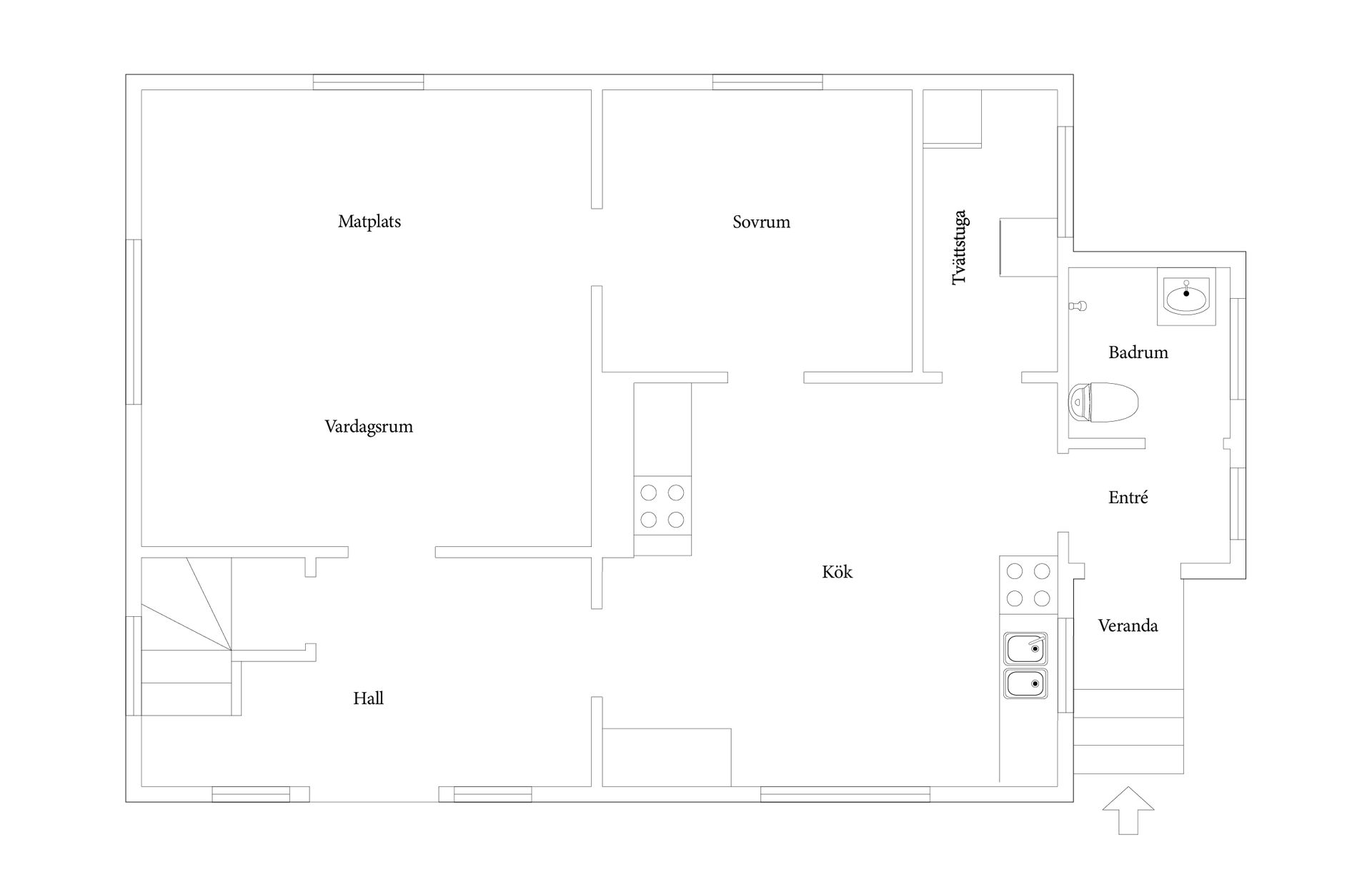 Villa, Kattarp Bygget 1, Svenljunga