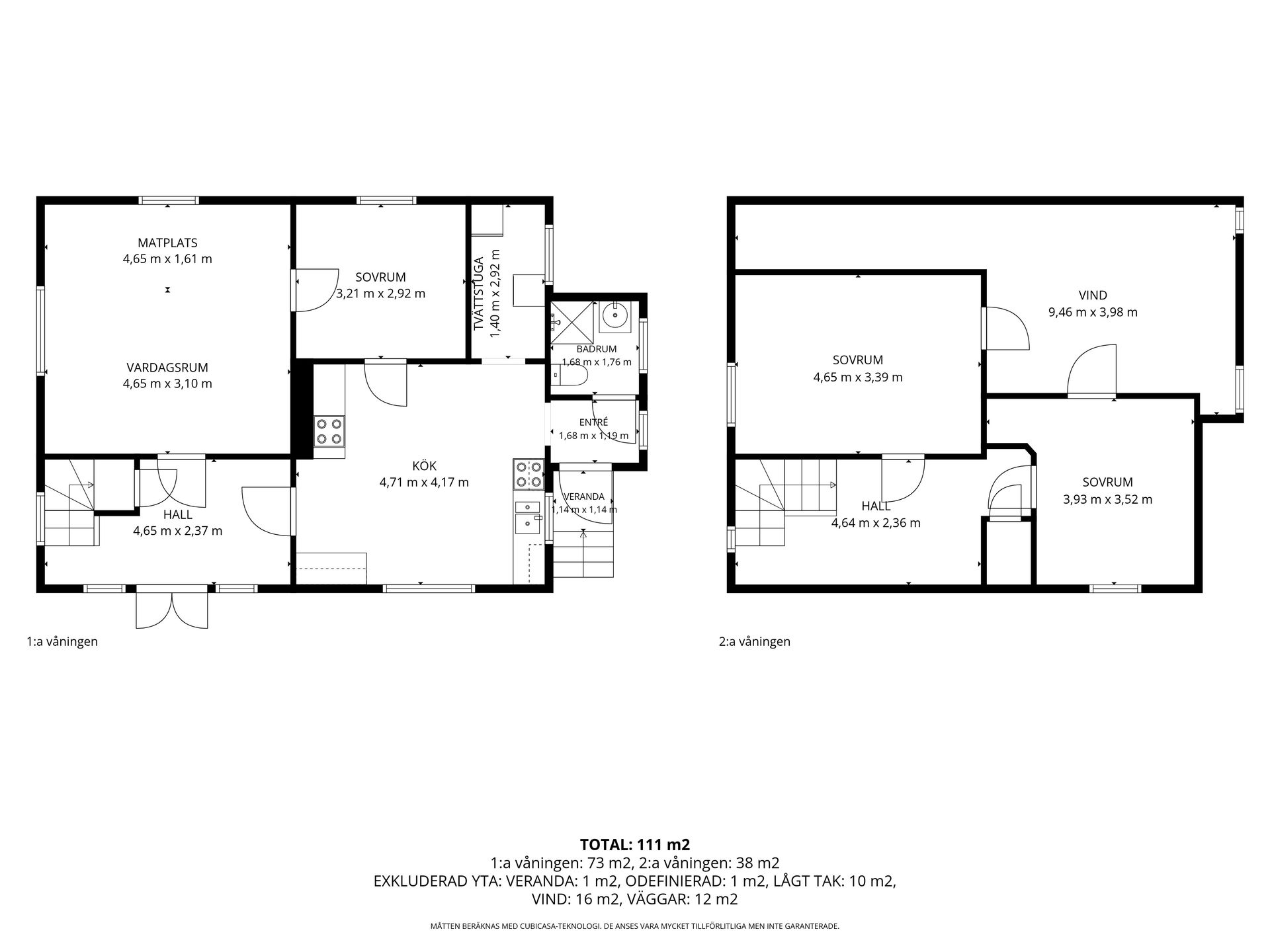 Villa, Kattarp Bygget 1, Svenljunga