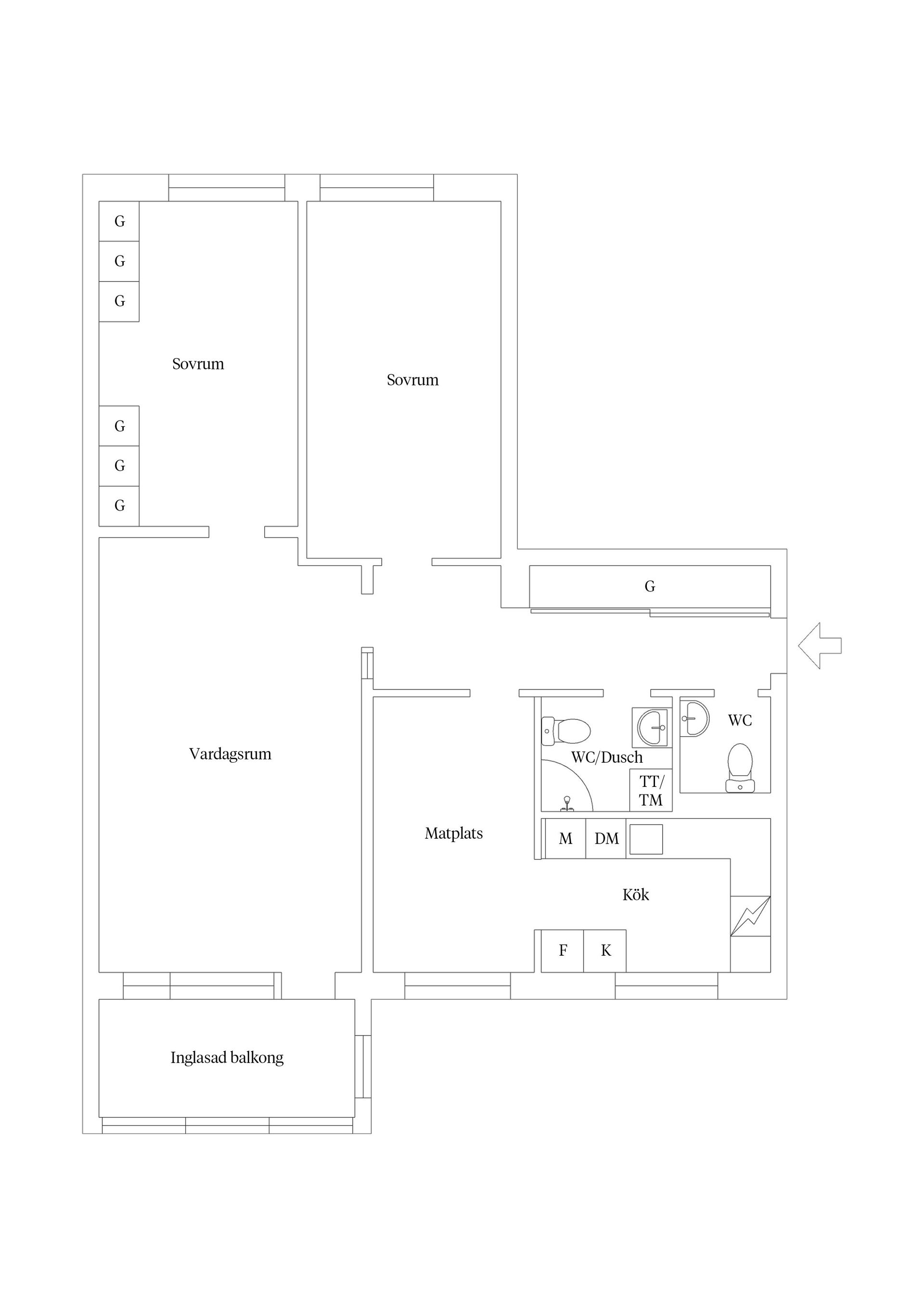 Bostadsrätt, Konsultgatan 5, Södertorp, Malmö