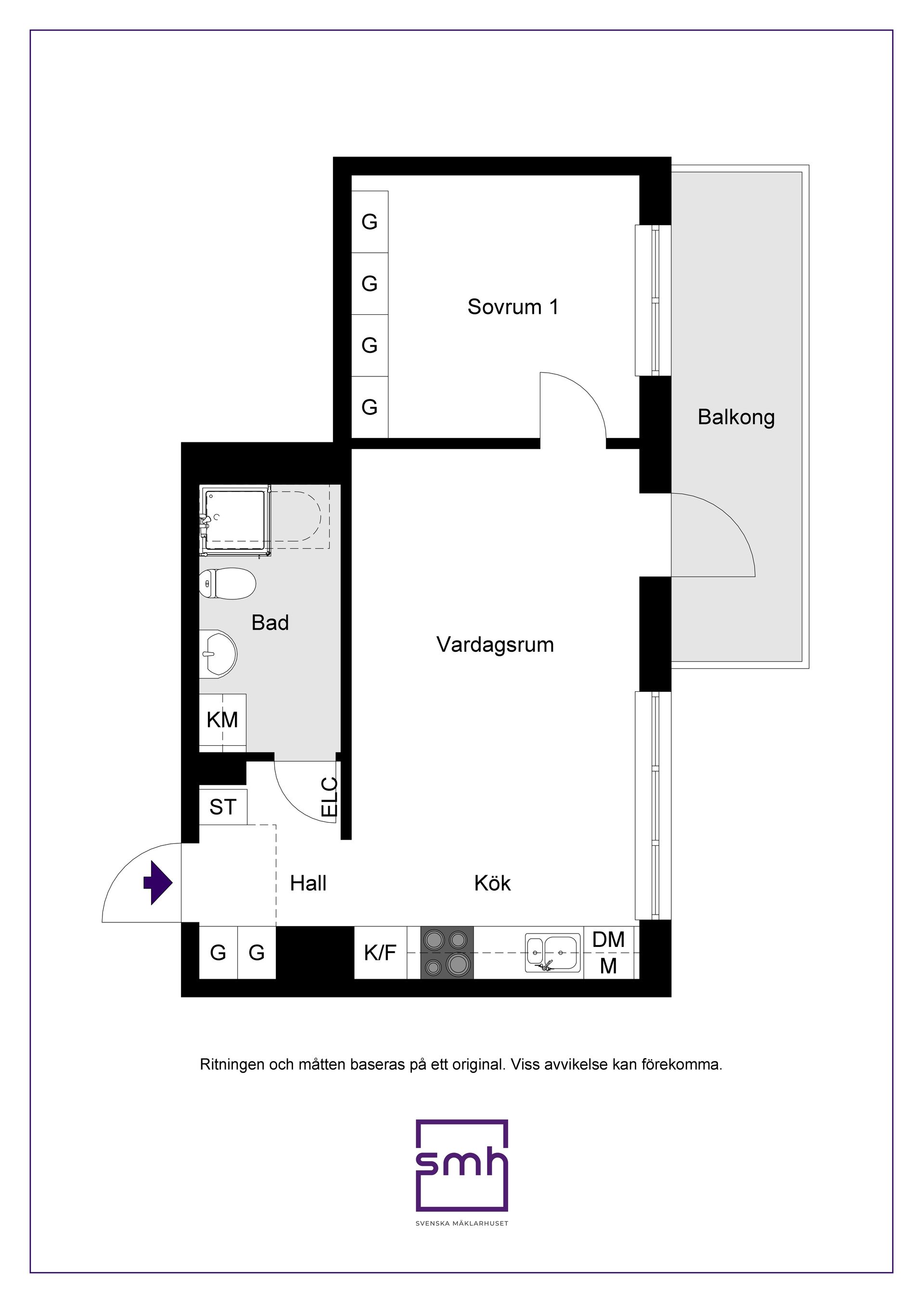Bostadsrätt, Kokillbacken 6, Kungsängen/Centrum, Upplands-Bro