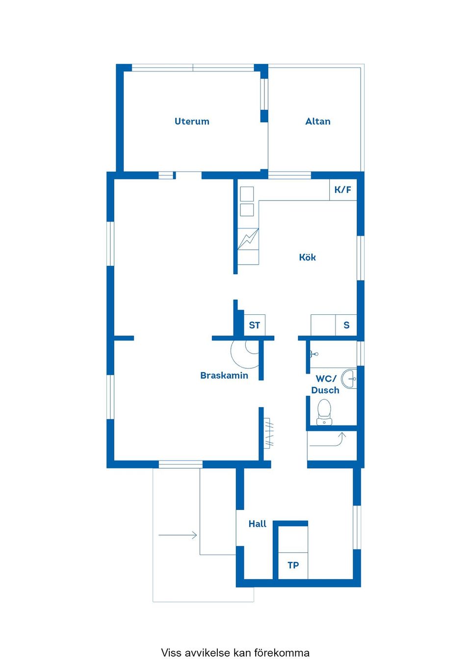 Villa, Tågvägen 3, Tröinge Ängar, Falkenberg