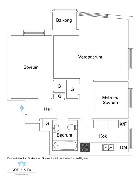 Bostadsrätt, Vänskapsvägen 51, 1 tr, Kungsholmen - Stora Essingen, Stockholm