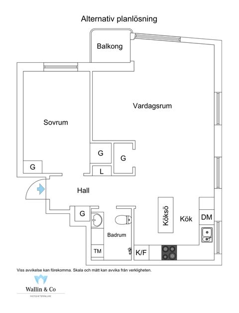 Bostadsrätt, Vänskapsvägen 51, 1 tr, Kungsholmen - Stora Essingen, Stockholm