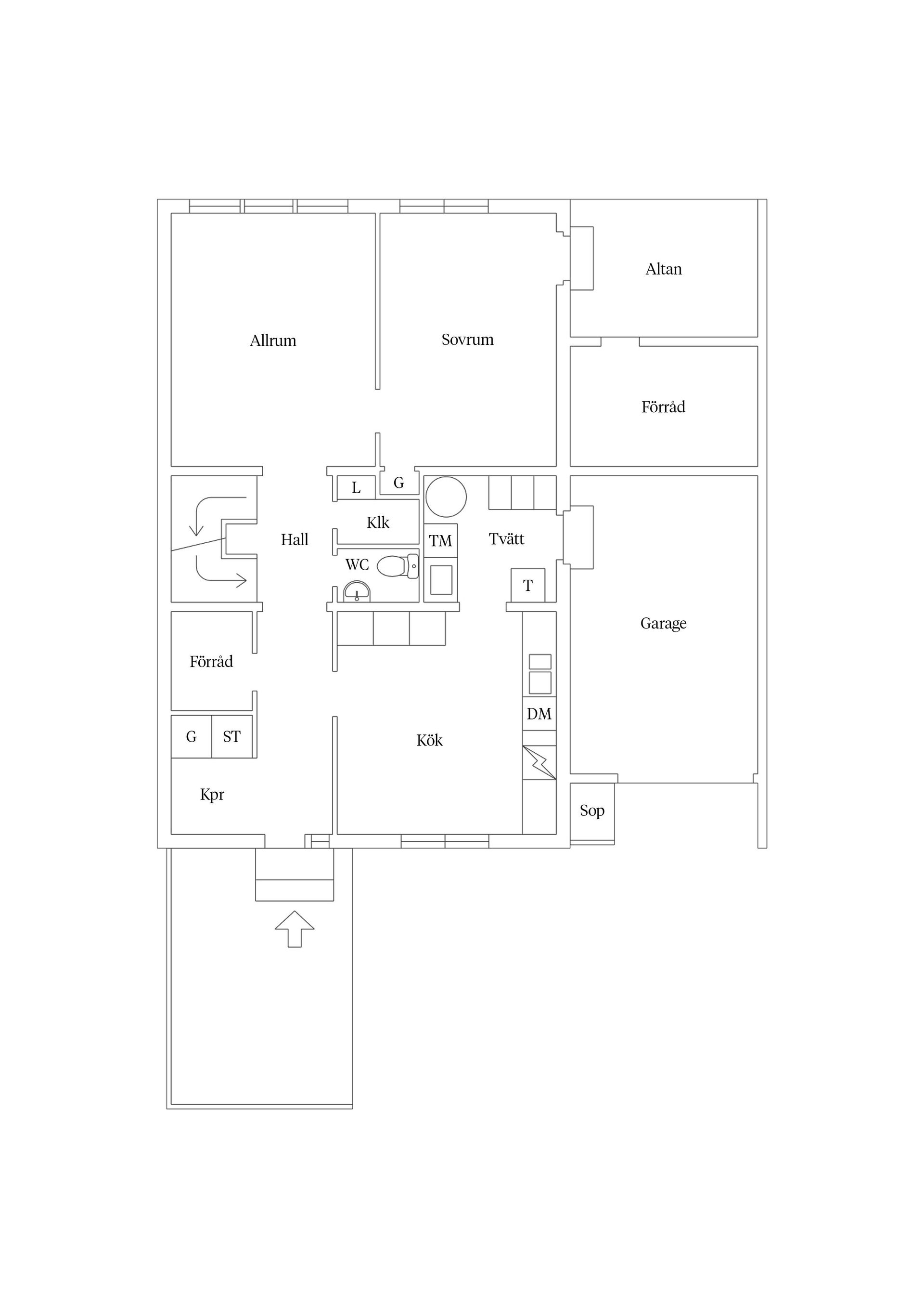 Villa, Radhus, Köpmansvägen 60, Snättringe, Huddinge