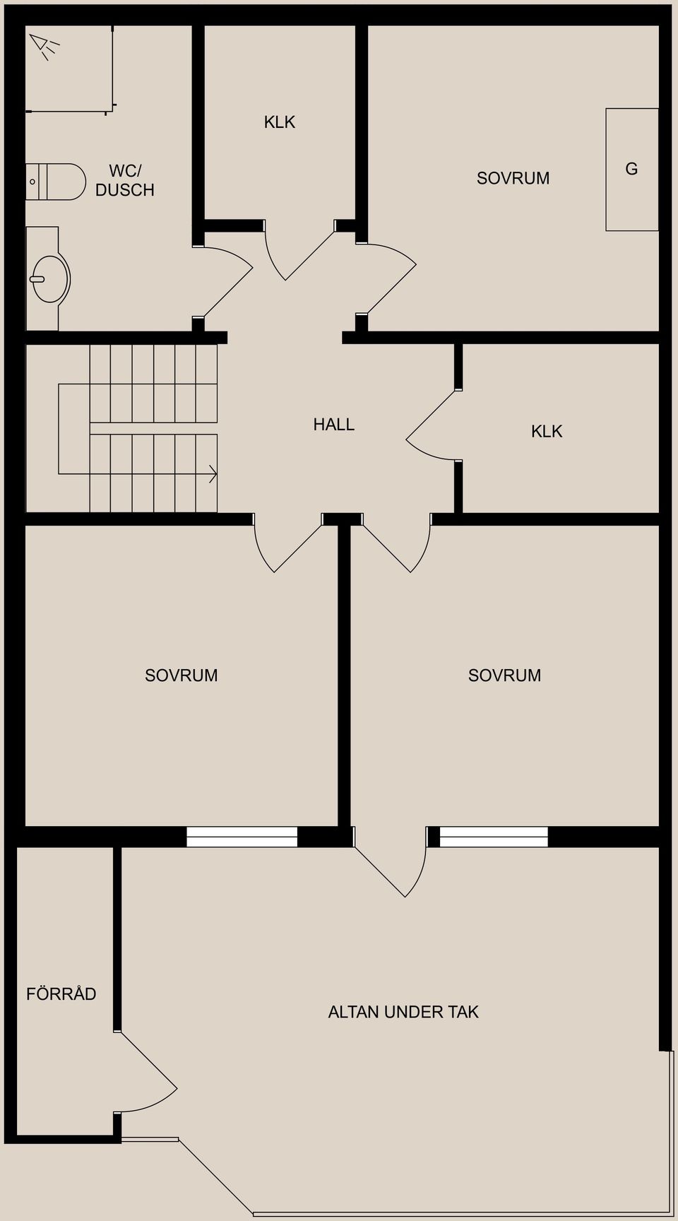 Radhus, Rambogatan 37, Rambodal/Smedby, Norrköping