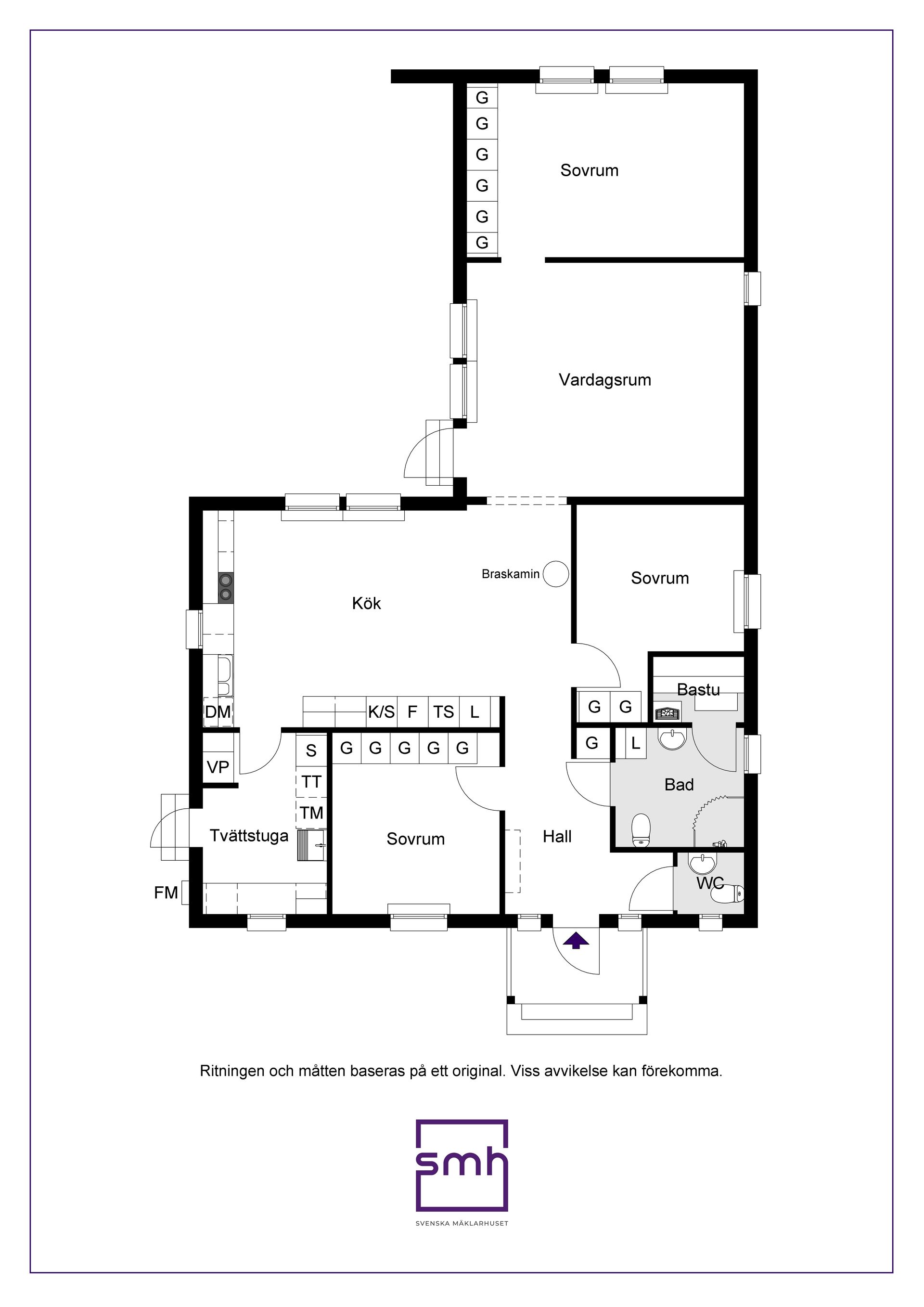 Villa, Lihagsvägen 8, Håbo-Tibble, Upplands-Bro