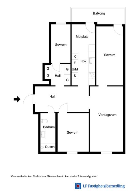 Bostadsrätt, Berguvsgatan 9E, Söderkulla, Malmö