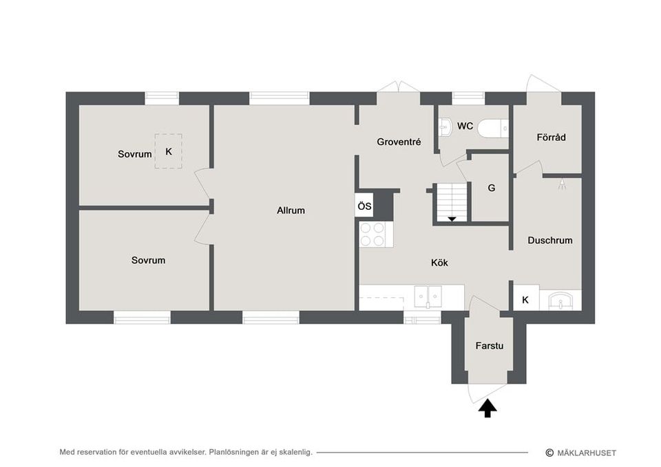 Villa, Barken Elisabets väg 2, Viks fiskeläge, Simrishamn