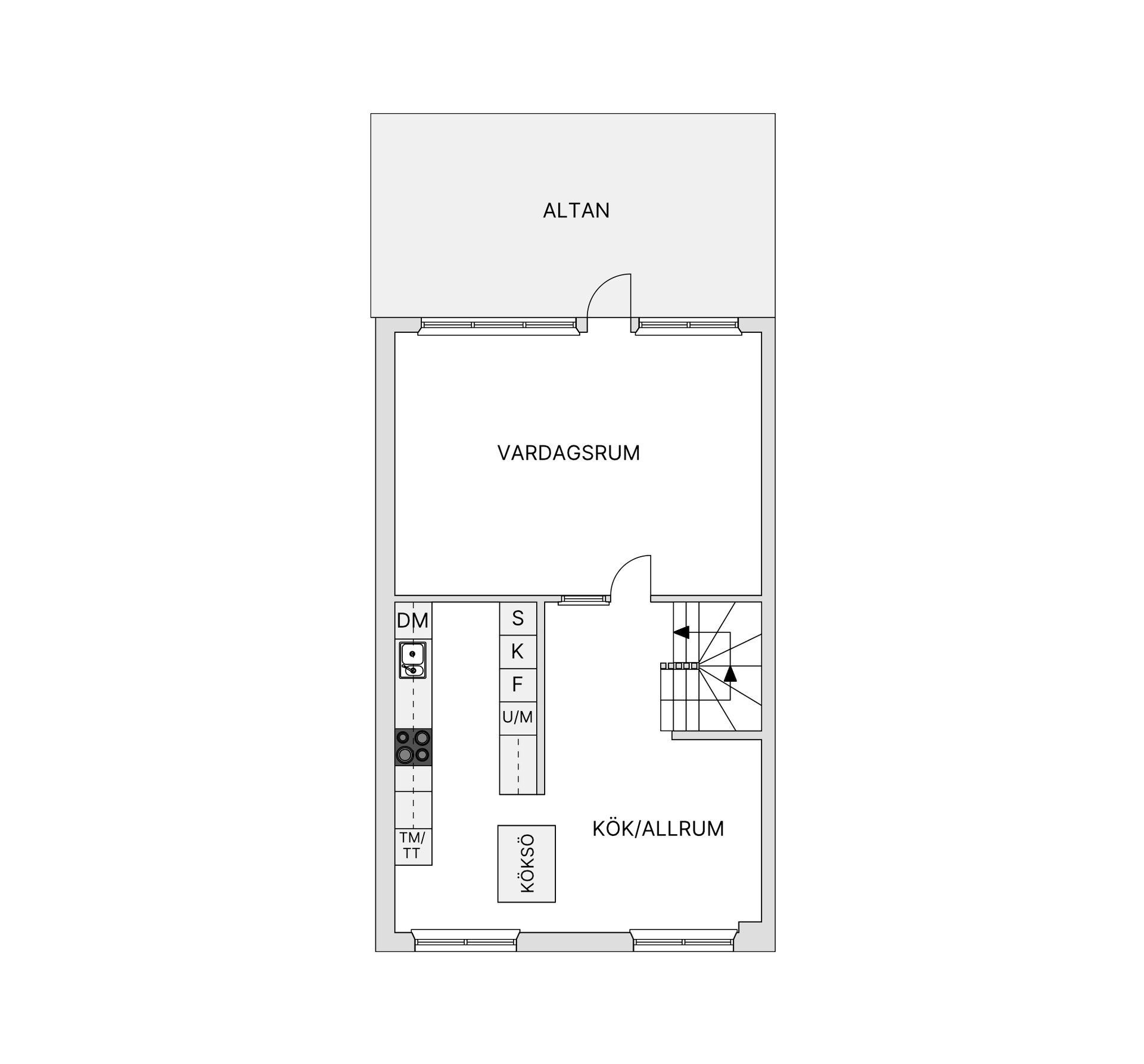 Villa, Radhus, Kung Sverres gata 32, Centrala Hisingen Tolered, Göteborg