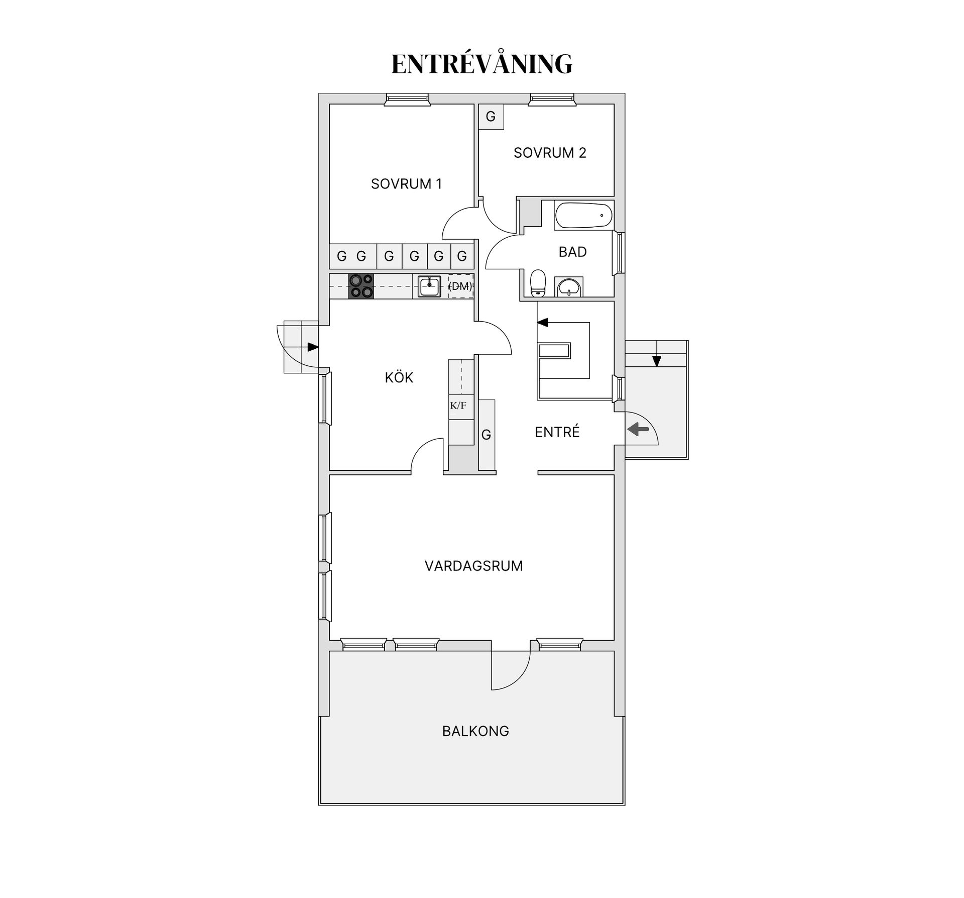 Villa, Moenvägen 22, Bor, Värnamo