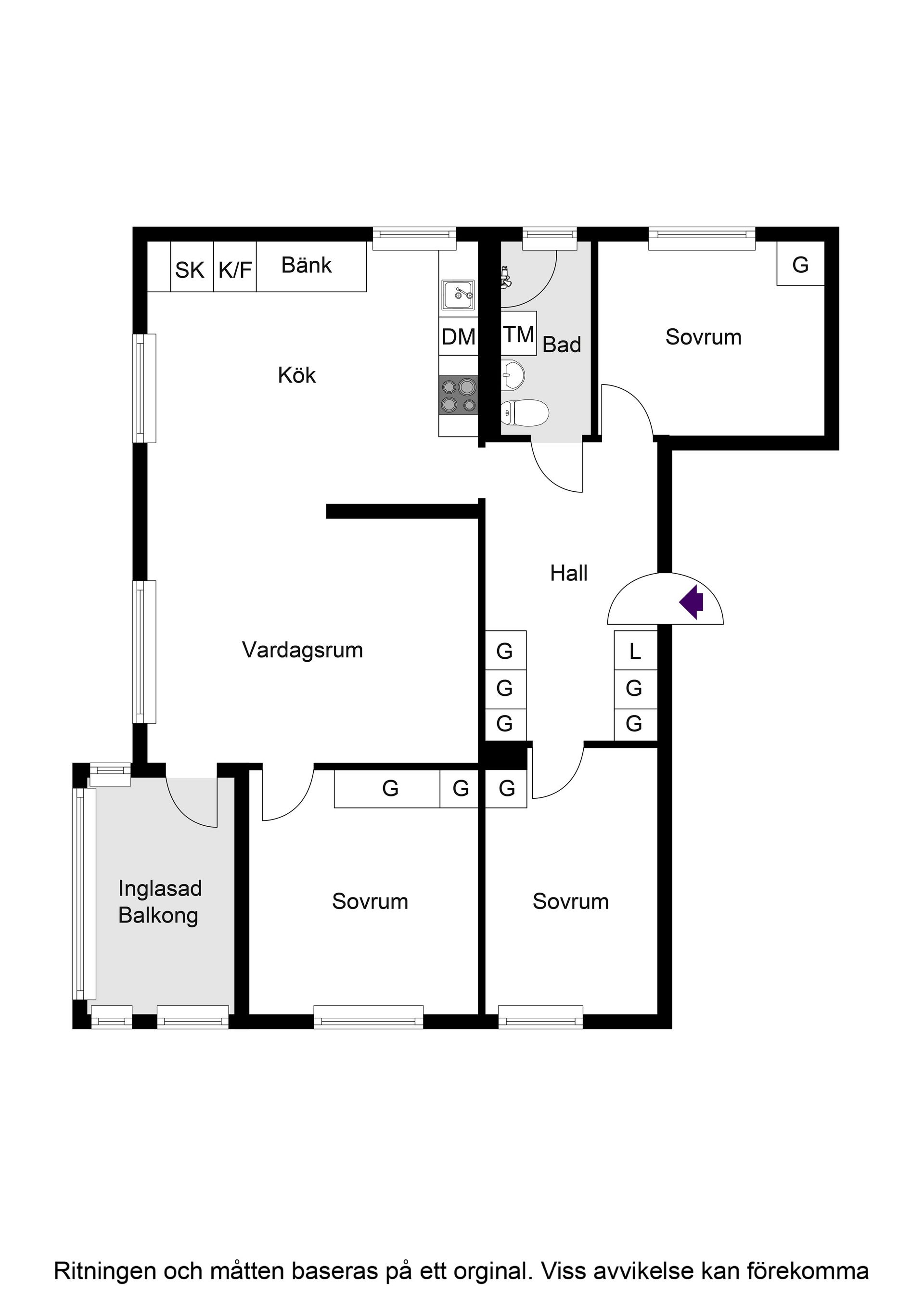 Bostadsrätt, Smedvägen 24, Kallhäll, Järfälla