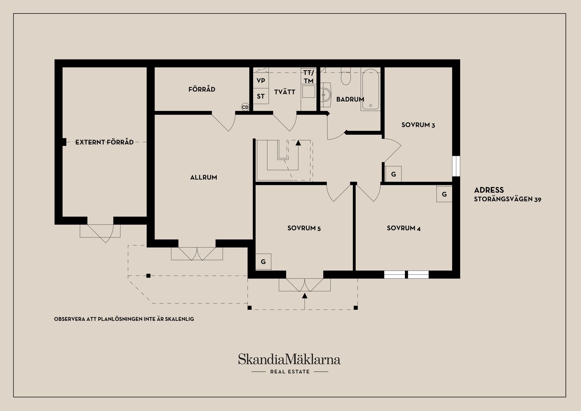 Villa, Storängsvägen 39, Österåker