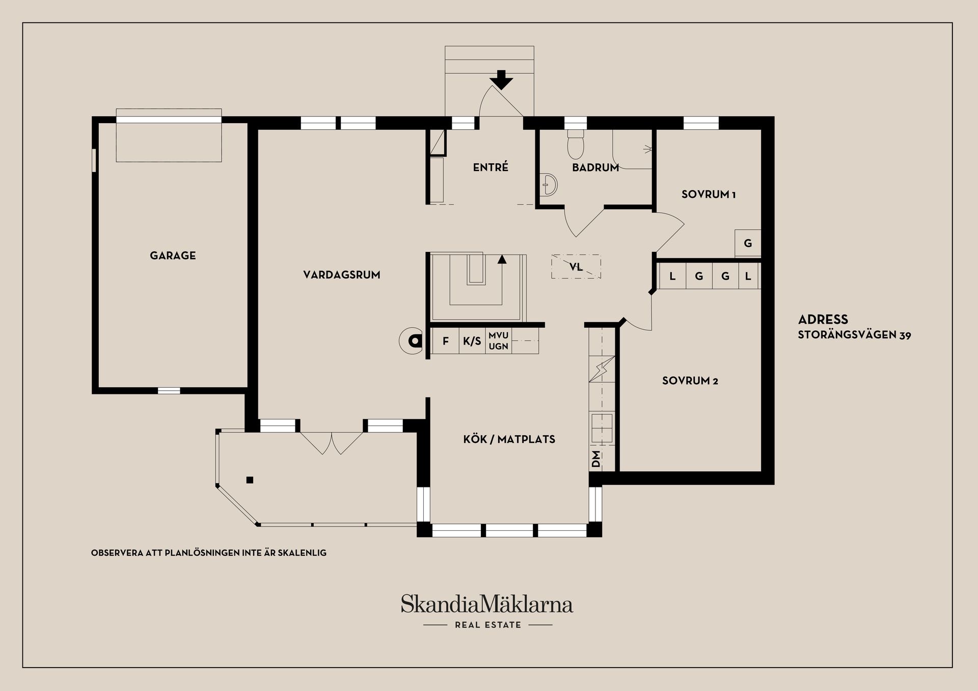 Villa, Storängsvägen 39, Österåker