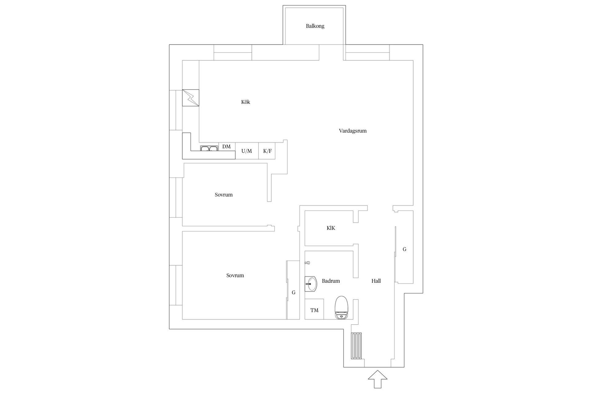 Bostadsrätt, Lagerlöfsgatan 8, Kungsholmen - Marieberg, Stockholm