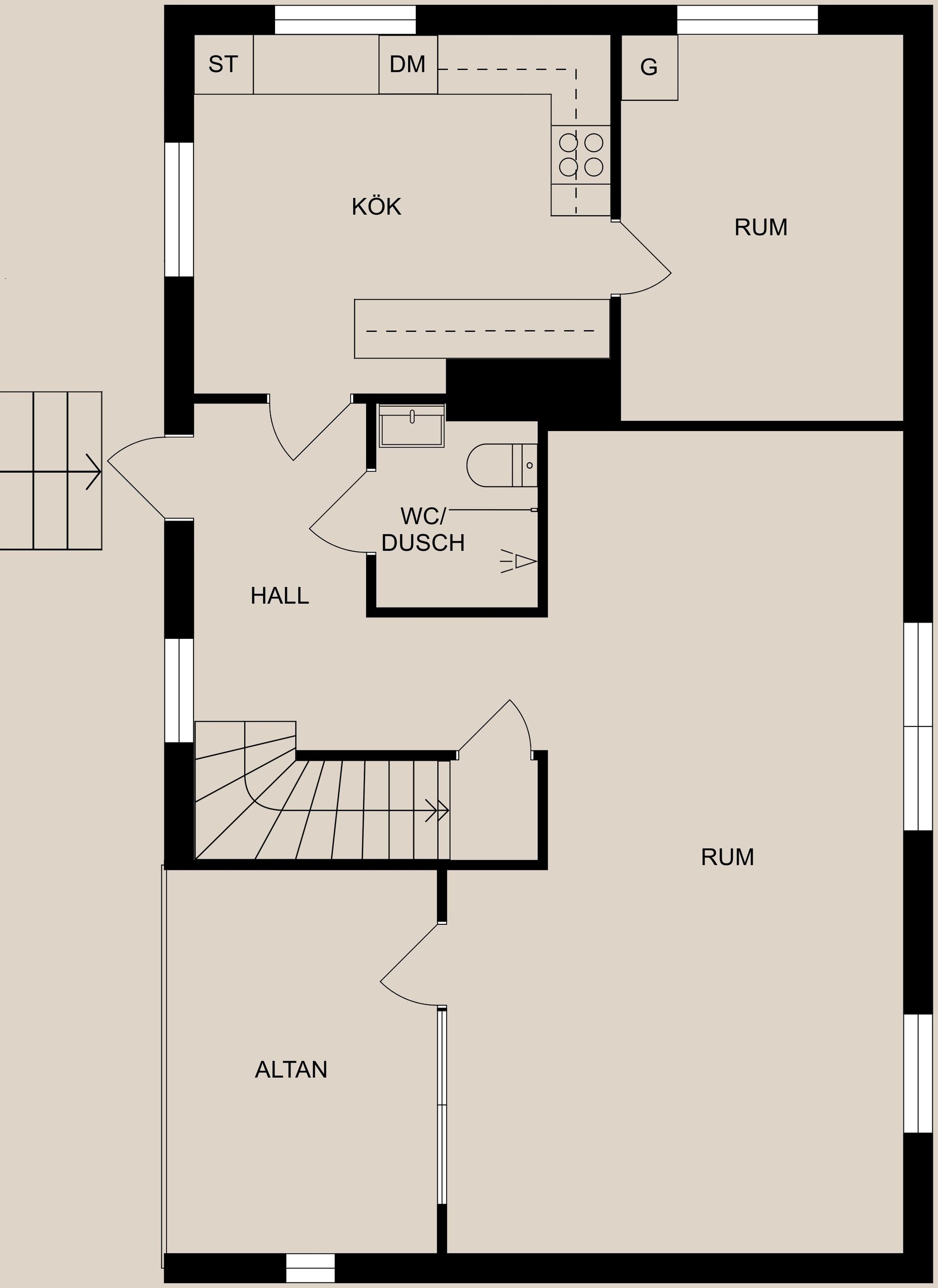 Villa, Sundsvägen 31, Högklint, Finspång