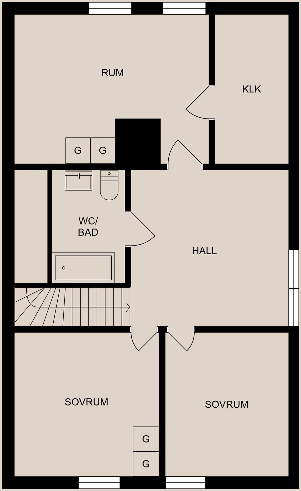 Villa, Sundsvägen 31, Högklint, Finspång