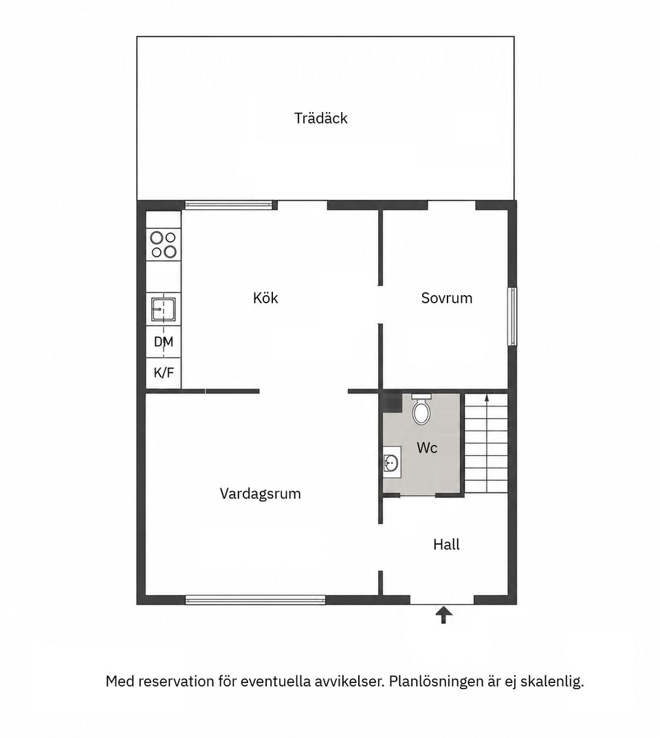 Villa, Radhus, Harrievägen 29, Kävlinge - Rinnebäck, Kävlinge