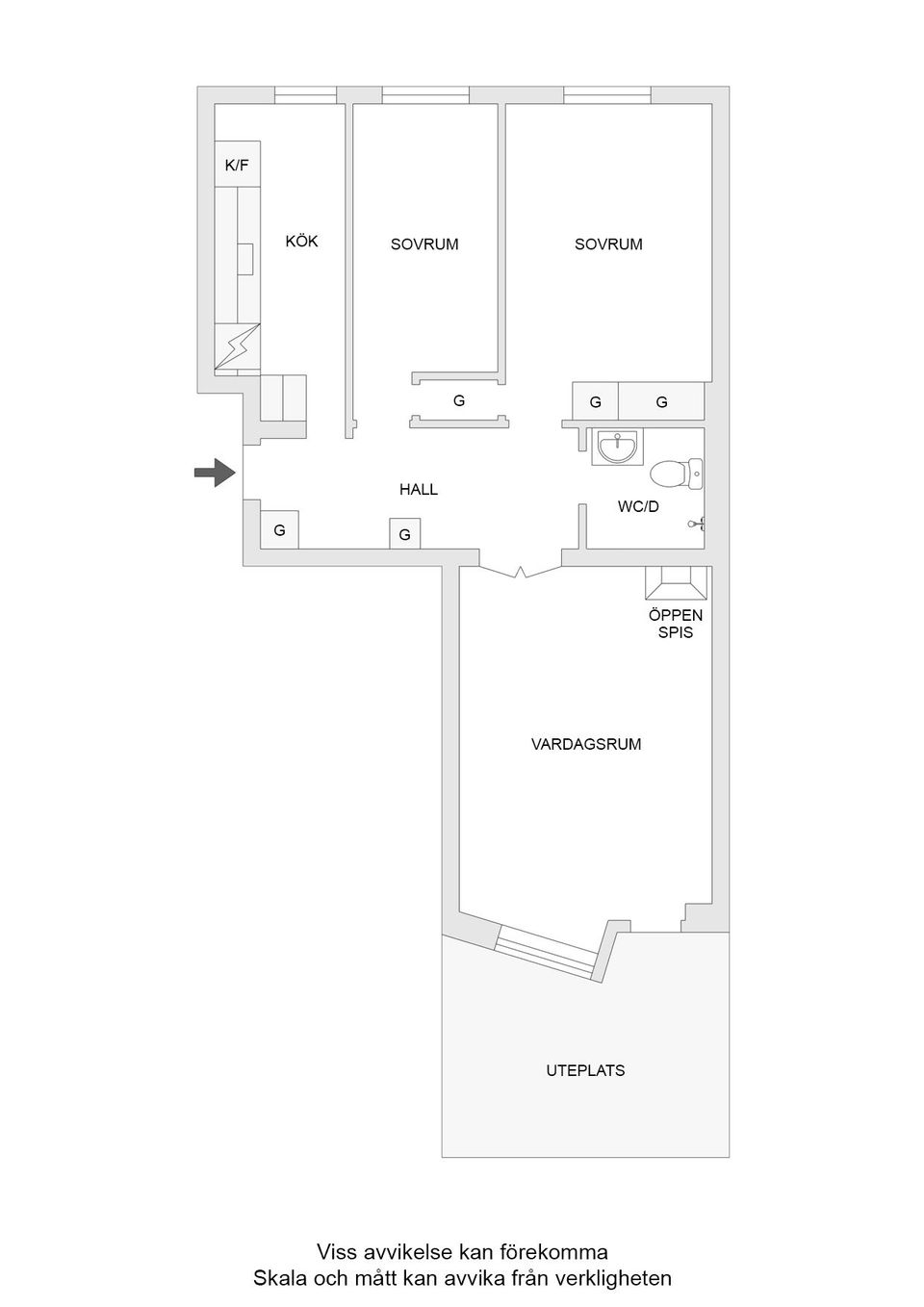 Bostadsrätt, Bielkegatan 4, Centralt, Linköping