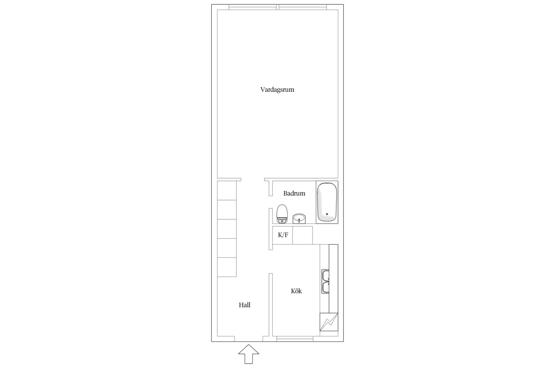 Bostadsrätt, Seglaregatan 4, Majorna, Göteborg