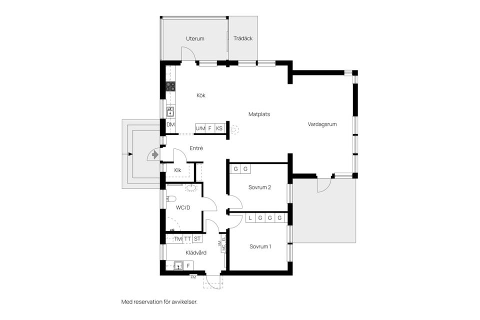 Villa, Bokliden 1, Östra Skogsborg, Karlshamn