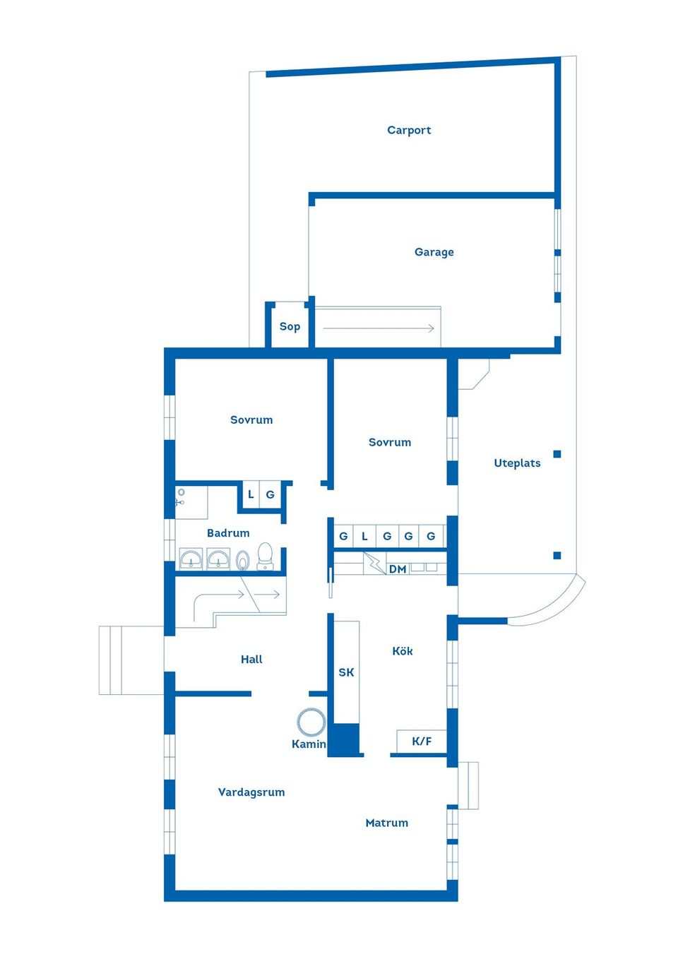 Villa, Jägarevägen 12, Stoby, Hässleholm