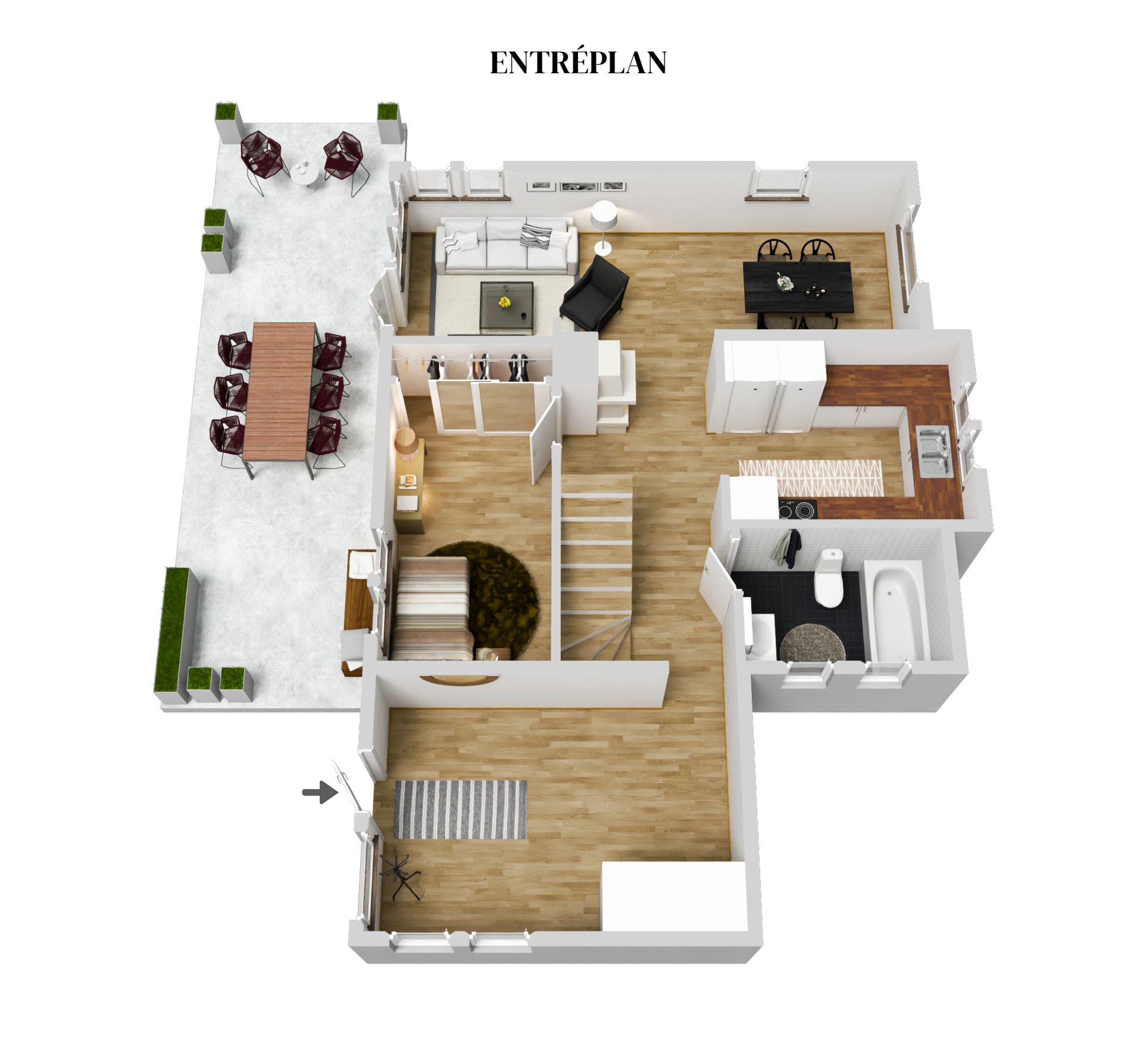 Villa, Stormansvägen 5B, Väsjön, Sollentuna